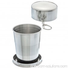 ASR Outdoor Stainless Steel Collapsible Camping Cup 4.7oz